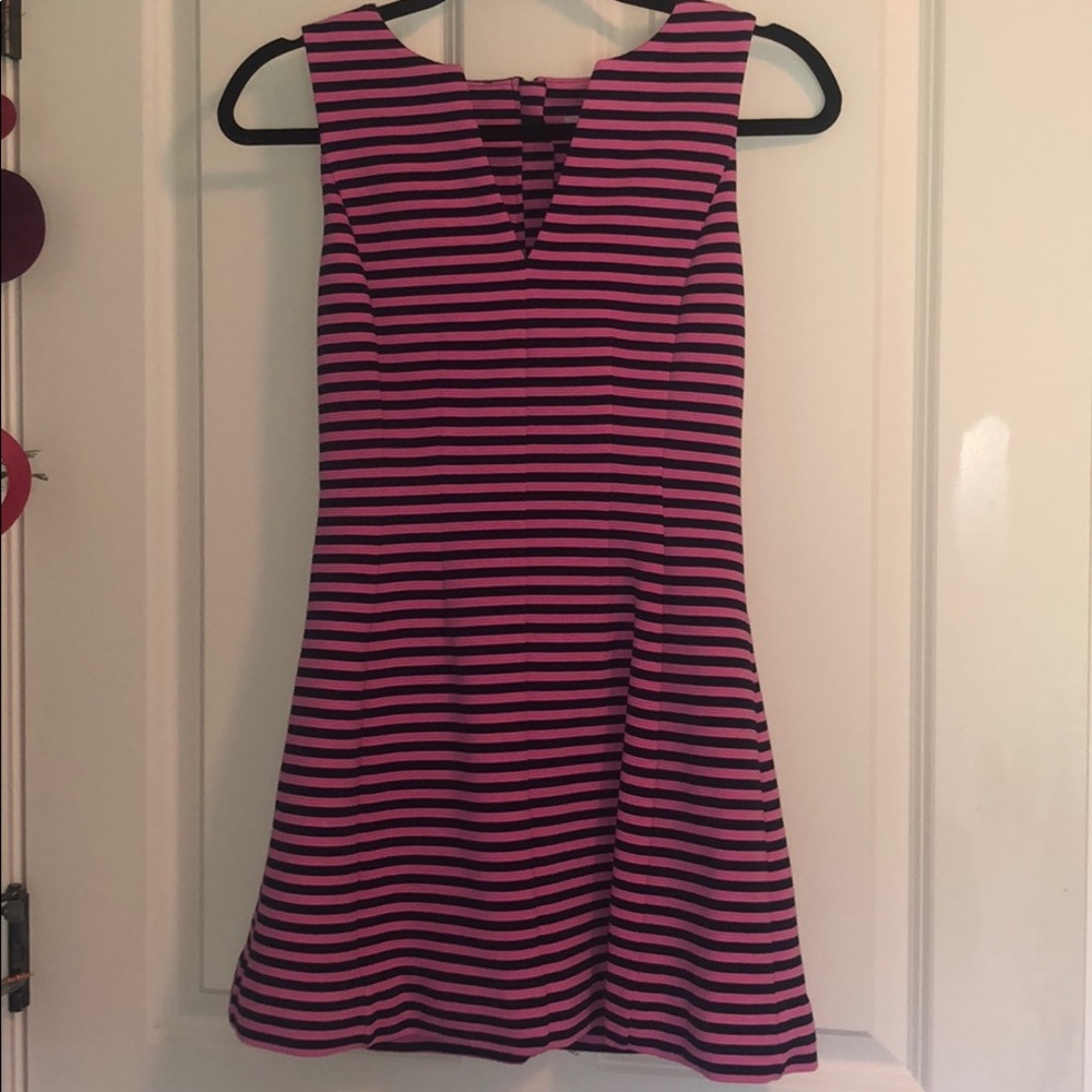 Pink and navy Lilly Pulitzer dress